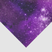 Paarse Galaxy Serie Ontwerp 3 Tissuepapier (Detail)