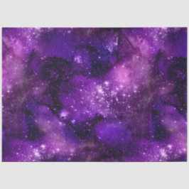 Paarse Galaxy Serie Ontwerp 3 Tissuepapier