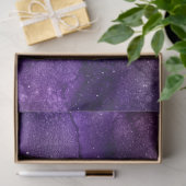 Paarse Galaxy Serie Ontwerp 4 Tissuepapier (Geschenk)