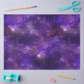 Paarse Galaxy Serie Ontwerp 4 Tissuepapier (Craft)