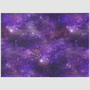 Paarse Galaxy Serie Ontwerp 4 Tissuepapier
