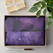 Paarse Galaxy Serie Ontwerp 5 Tissuepapier (Geschenk)