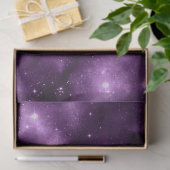 Paarse Galaxy-serie ontwerp 7 Tissuepapier (Geschenk)