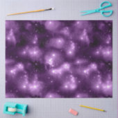 Paarse Galaxy-serie ontwerp 7 Tissuepapier (Craft)