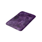 Paarse Galaxy Serie Ontwerp 8 Badmat (Gekanteld)