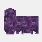 Paarse Galaxy Serie Ontwerp 8 Bedankdoosjes (Uitgevouwen)