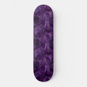 Paarse Galaxy Serie Ontwerp 8 Persoonlijk Skateboard