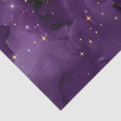 Paarse Galaxy Serie Ontwerp 8 Tissuepapier (Detail)