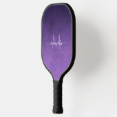 Paarse Galaxy Universe Custom Monogram & Name Pickleball Paddle (Links)