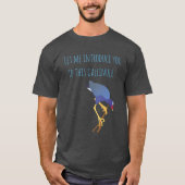 Paarse Gallinule T-shirt (Voorkant)