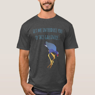 Paarse Gallinule T-shirt