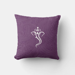 Paarse Ganesha Pillow Kussen