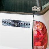 Paarse Gat Bumpersticker (Op Truck)