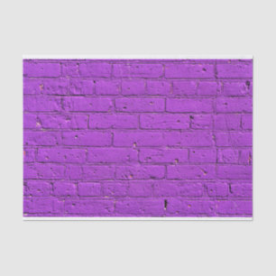 Paarse gebarsten wand tissuepapier