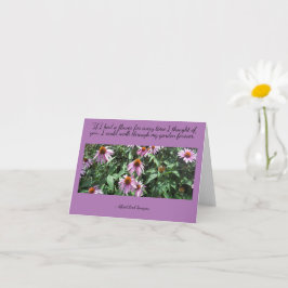 Paarse gebruikers Gedachten over uw lege kaart