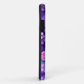 Paarse gedrenkte iPhone Case (Achterkant/rechts)