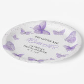 Paarse geeft hij me vlinders papieren bordje (Gekanteld)