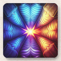 Paarse geel blauw Lyapunov fractal