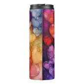 PAARSE GEEL ROOD BLAUWE VALENTIJN HARTEN THERMOSBEKER (Achterkant)