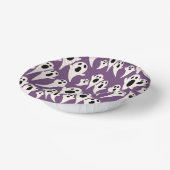 Paarse geest voor het perfecte feest papieren kommen (Gebogen)