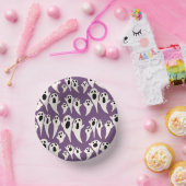 Paarse geest voor het perfecte feest papieren kommen (Feest)