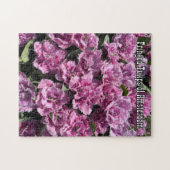 Paarse Gefranjerde Tulpen van Amsterdam Legpuzzel (Horizontaal)
