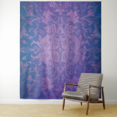 Paarse Geheime Halloween Huis Foto Achtergrond Pro Wandkleed (In situ)