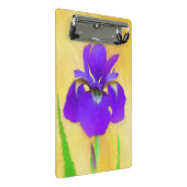 Paarse gekaarde irisschilderingen - Kute Original  Mini Klembord (Schuin)