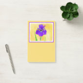 Paarse gekaarde irisschilderingen - Kute Original Post-it® Notes (Kantoor)