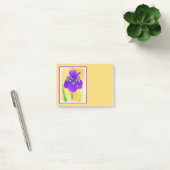 Paarse gekaarde irisschilderingen - Kute Original  Post-it® Notes (Kantoor)