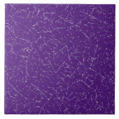 Paarse gekraakte glazuur eenvoudige moderne textuu tegeltje (Voorkant)