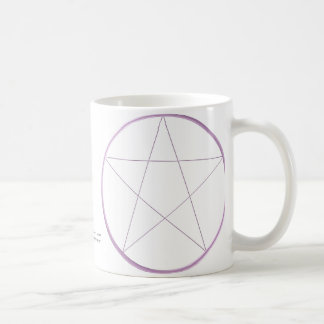 Paarse Gel Pentacle Koffiemok