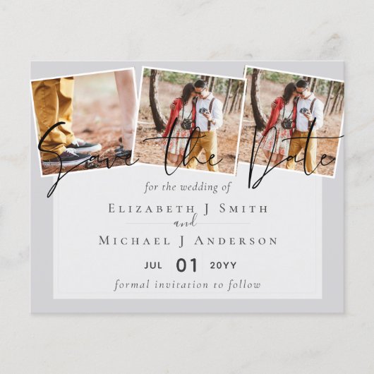 Paarse Gele Grijze Kleur Trends Budget Weddenschap (Voorkant)