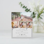 Paarse Gele Grijze Kleurtrends Budget Bruiloft (Staand voorkant)