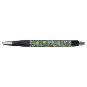 Paarse & gele panty pen