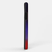 Paarse Gele Rood & Oranje Abstracte iphone 11 Hoes (Achterkant/rechts)