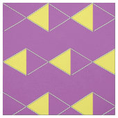Paarse gele stof (Swatch)