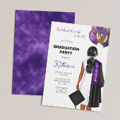 Paarse geloofde ze dat ze kon afstuderen partij kaart