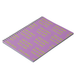 Paarse geloofsbrief of Notitieboek