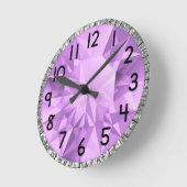 Paarse Gem Ronde Klok (Hoek)