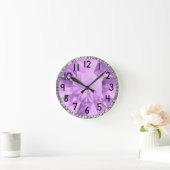 Paarse Gem Ronde Klok (Huis)