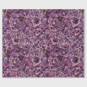 Paarse  gemarmerd papier (Vlak)