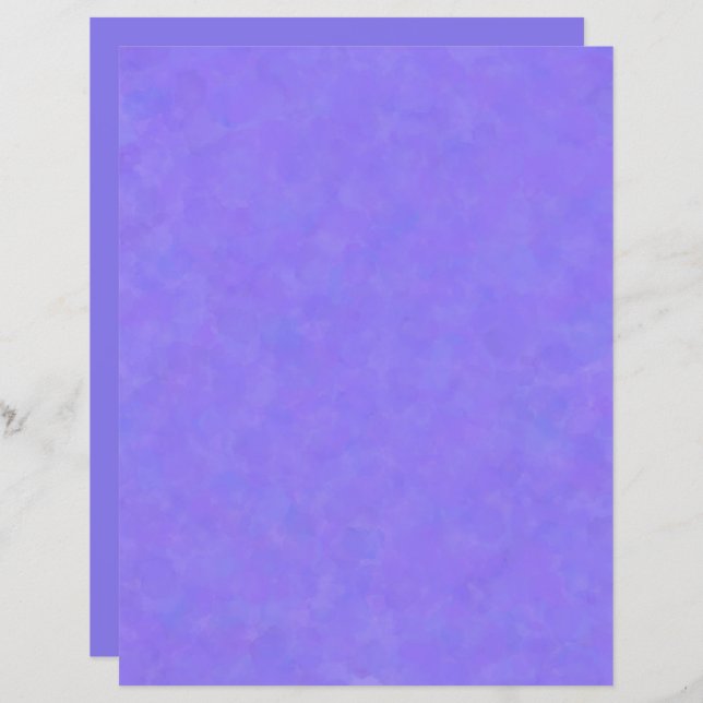 Paarse gemarmerde ambachtelijke papierplaat (Voorkant / Achterkant)