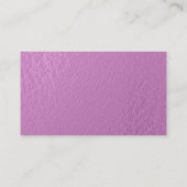 Paarse Gemstone Roze Visitekaartjes (Achterkant)