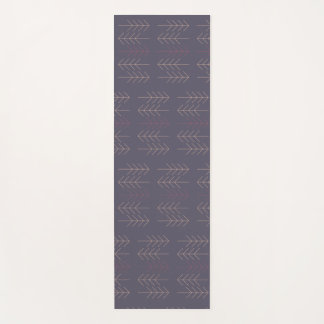 Paarse Geometrisch Yogamat