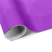 Paarse geometrische mesh gradiëntpatroon cadeaupapier (Rol Hoek)