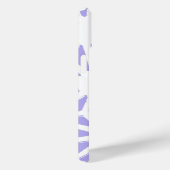Paarse geometrische patroon Case-Mate iPhone case (Achterkant / Rechts)