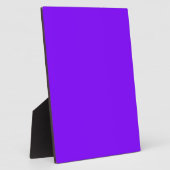 Paarse  Gepersonaliseerd kleurenontwerper Fotoplaat (Zijkant)