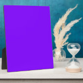 Paarse  Gepersonaliseerd kleurenontwerper Fotoplaat (Zijkant)