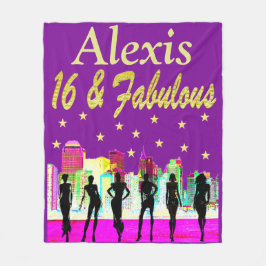 PAARSE GEPERSONALISEERDE 16 & FANTASTISCHE FLEECE 